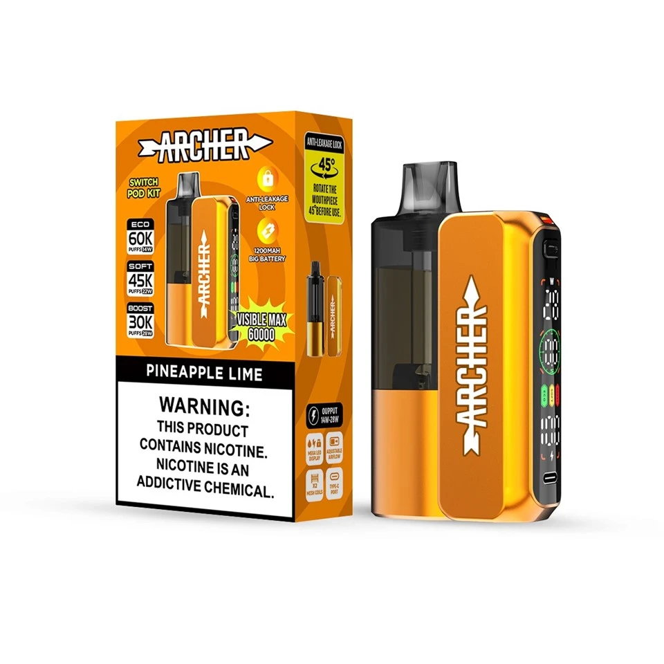 ARCHER VISIBLE MAX 60000 PUFFS Disposable Vape manufacturers