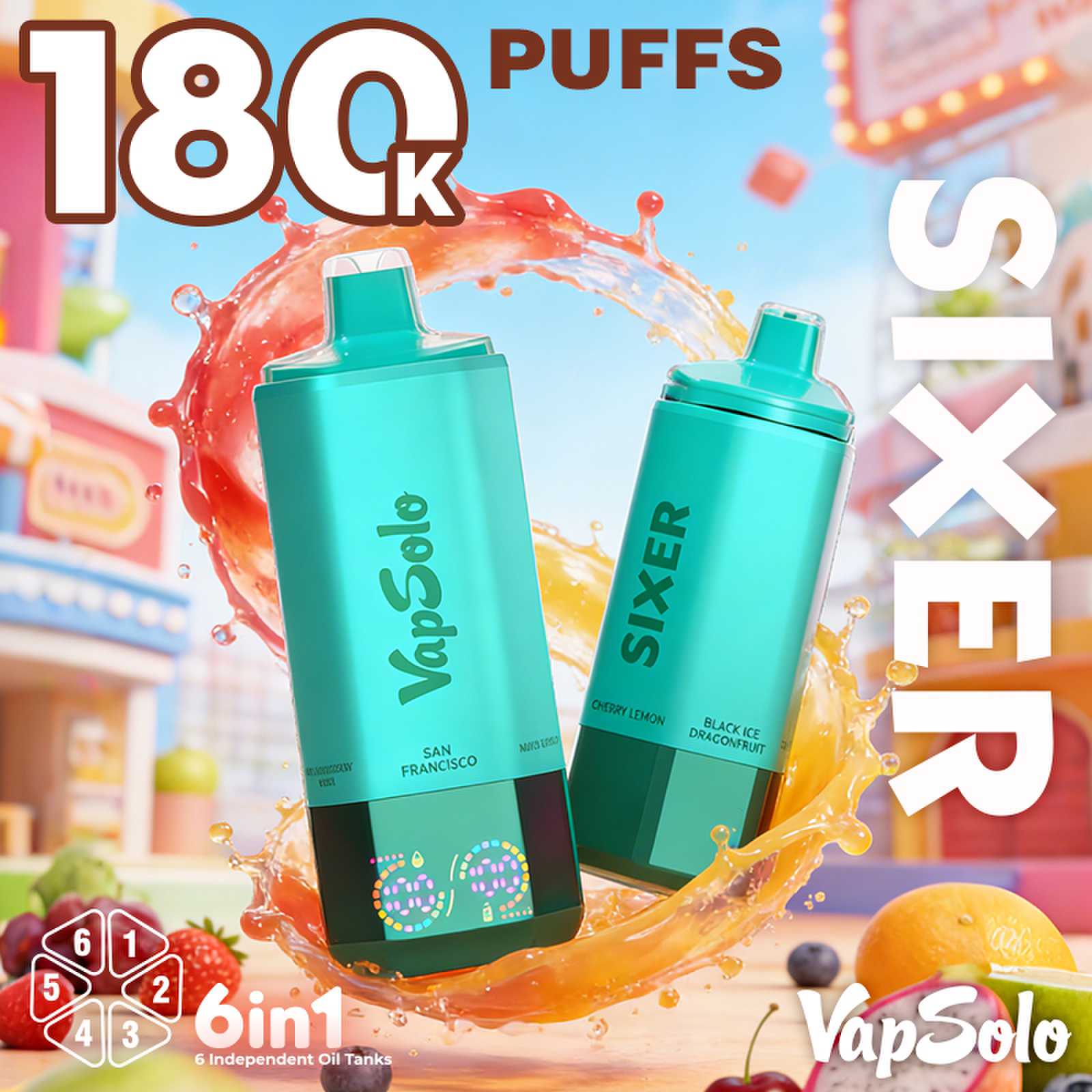vapsolo SIXER 180K 42 vapsolo SIXER 180K 42