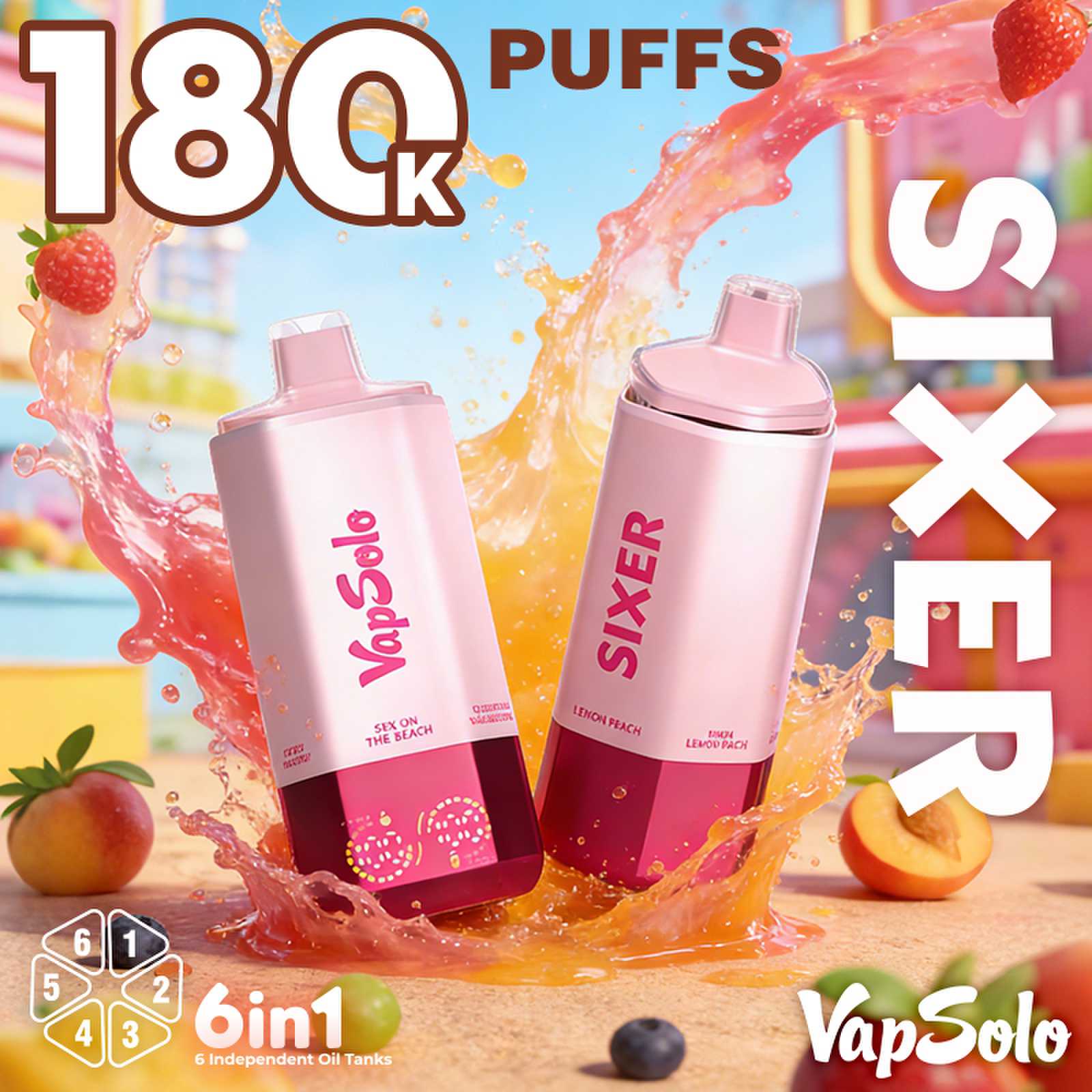 vapsolo SIXER 180K 43 vapsolo SIXER 180K 43